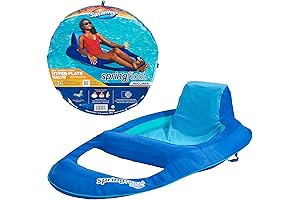 SwimWays Spring Float Recliner for Unparalleled Poolside Relaxation