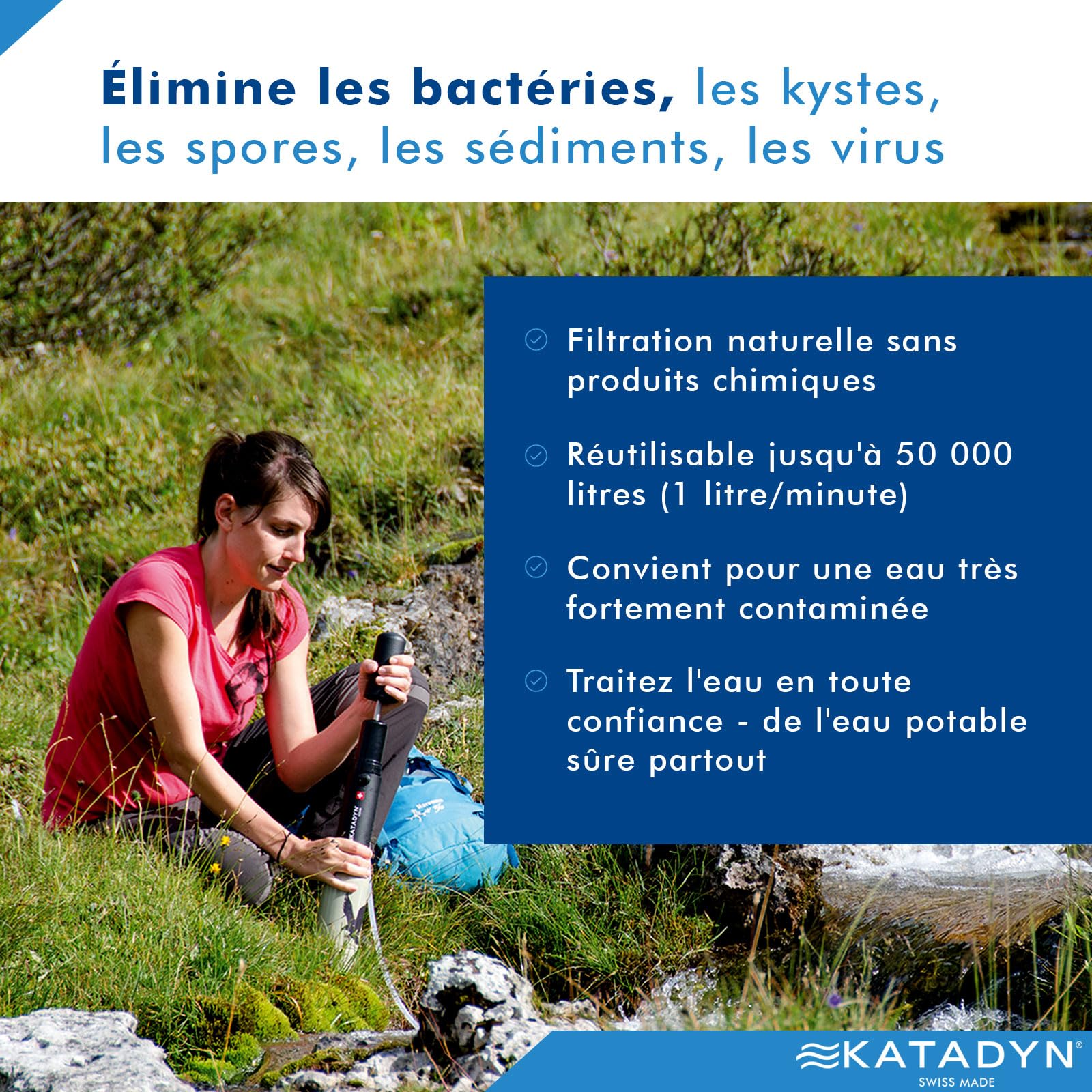 Katadyn Combi Filtre à eau
