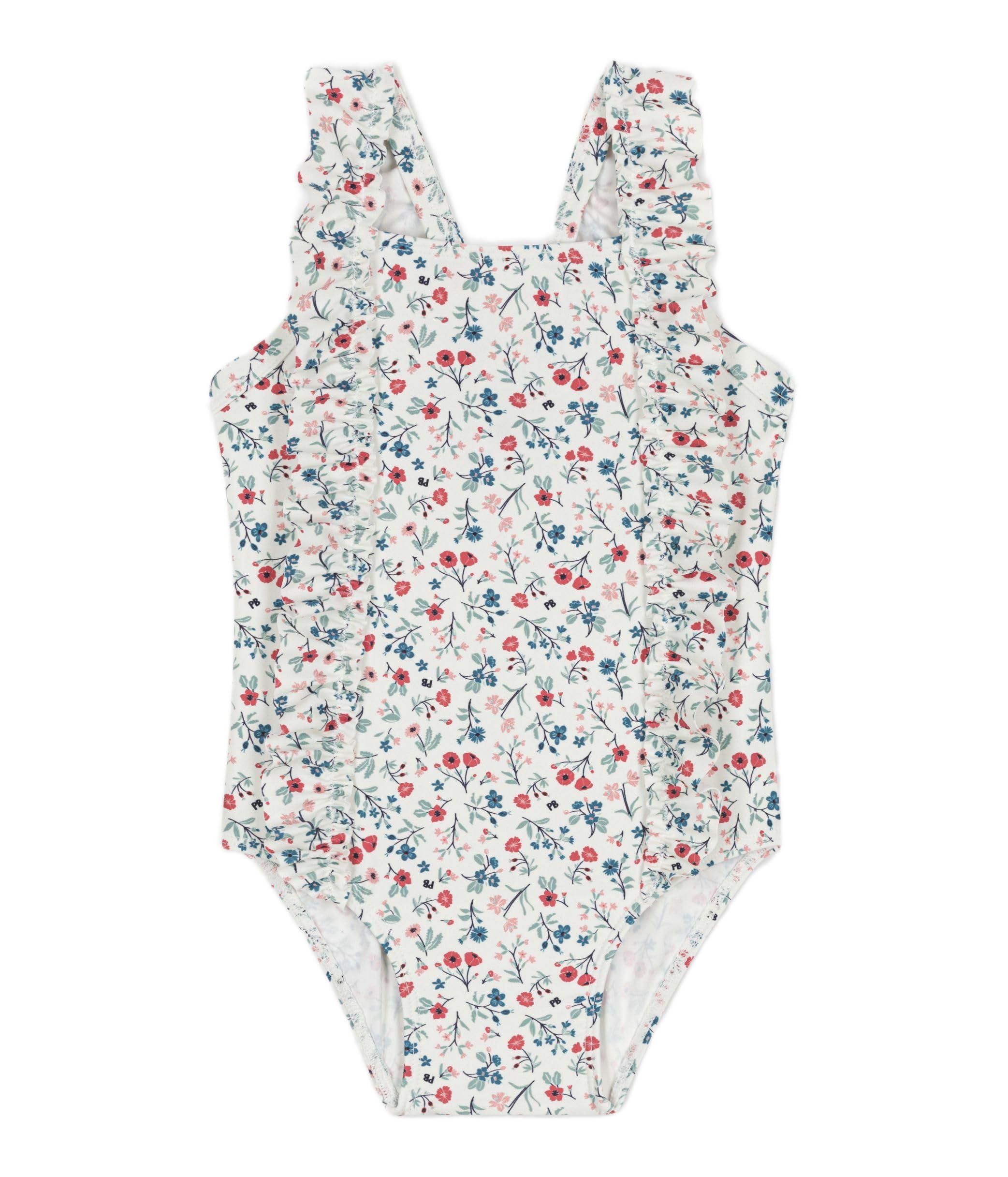 Petit Bateau A0cu9 Maillot De Bain 1 Pièce Bébé Fille (Lot de 1)