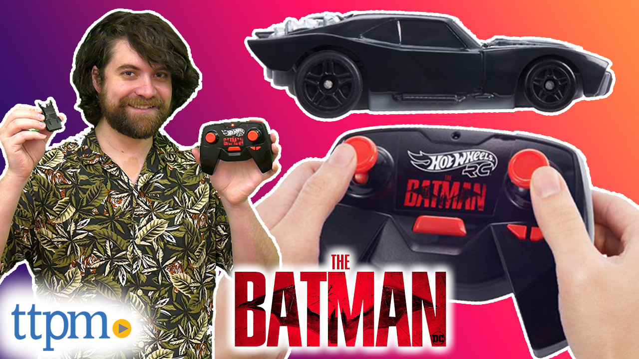 Watch Hot Wheels RC The Batman Batmobile from Mattel on Amazon Live