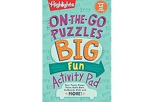 On-the-Go Puzzles: The Perfect Activity Pad for Hours of Entertainment