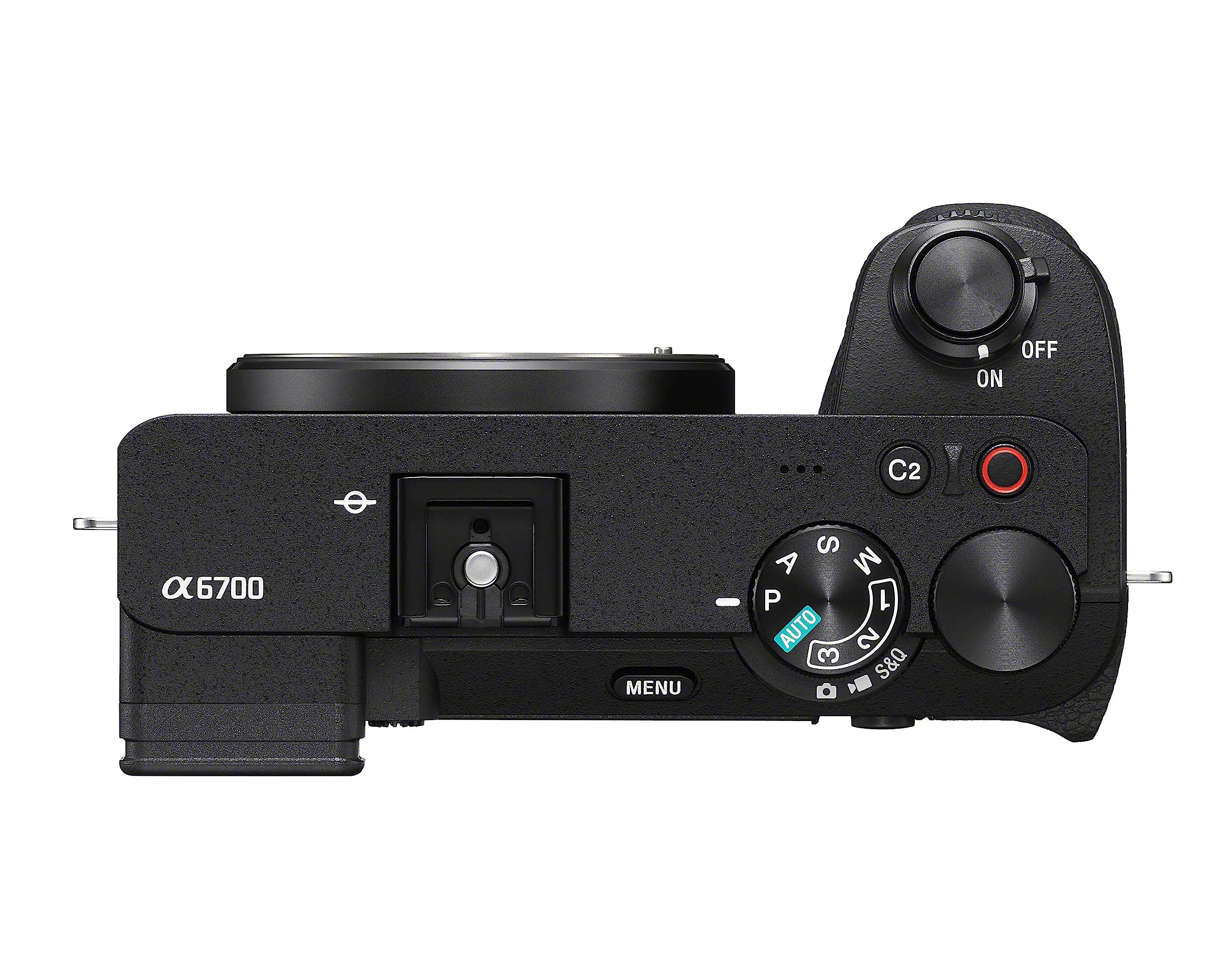 Sony Alpha 6700 | Appareil Photo Hybride APS-C (26Mp BSI, Mise au Point AF basée sur l'IA, stabilisation d'image sur 5 Axes, Écran Tactile pour Vlogging & Selfies)