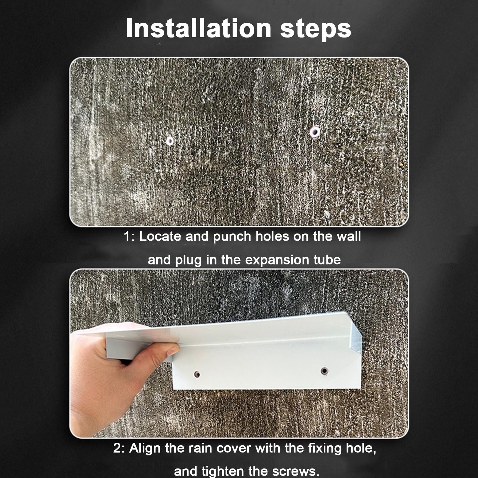 Funda Impermeable para Accesorios de Cargadores de vehículos eléctricos Exteriores. Protección Universal contra el Sol y la Lluvia para cámara, Timbre y Enchufe.