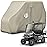 LI LIBZAKI Waterproof Golf Cart Cover, 600D Heavy Duty Marine Grade Fabric, Universal Fits for Most Brand 2+2/4 Passengers Yamaha, Honda, Club Car, EZGO Golf Cart -Light Tan