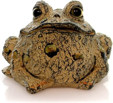 Home & Garden TOAD SMALL Polyresin Toad Hollow 99889 Tan