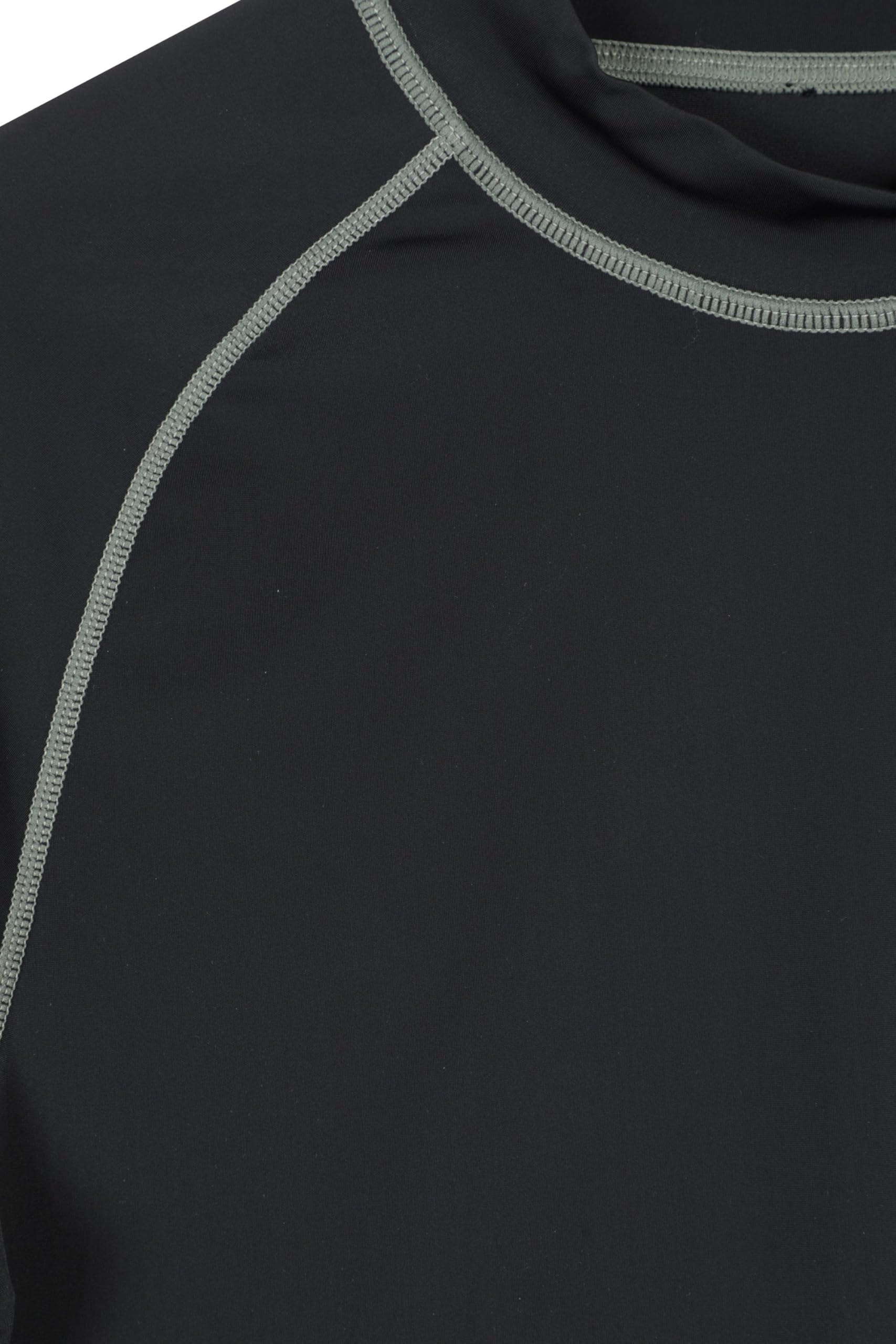 Mountain Warehouse Rash Mens Long Manches Veste Rash - séchage Rapide Rash Guard, empêche l’Usure par frottement, UPF50 + Protection - Printemps L’été