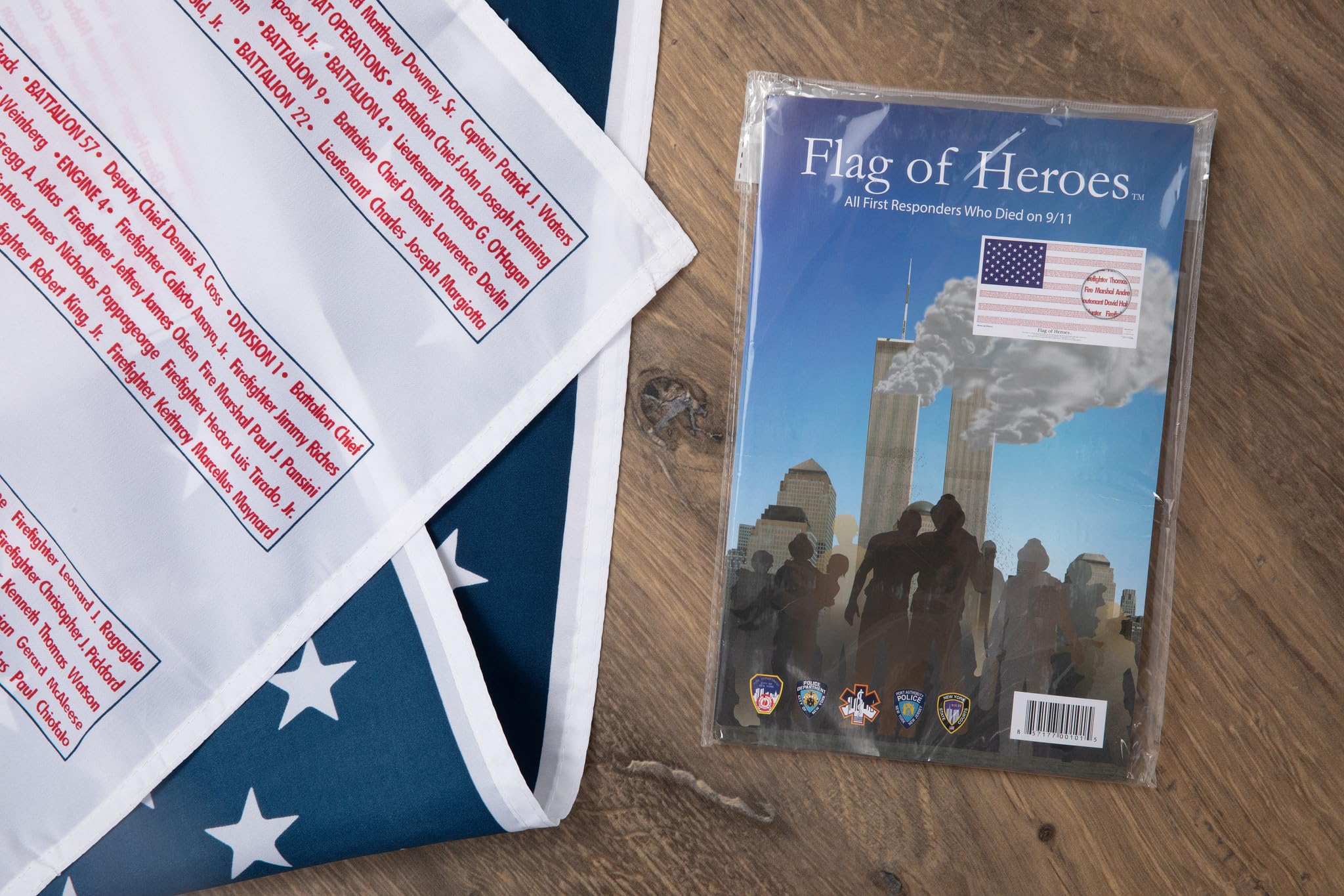 Amazon.com : Flag of Heroes: Contains names of all emergency