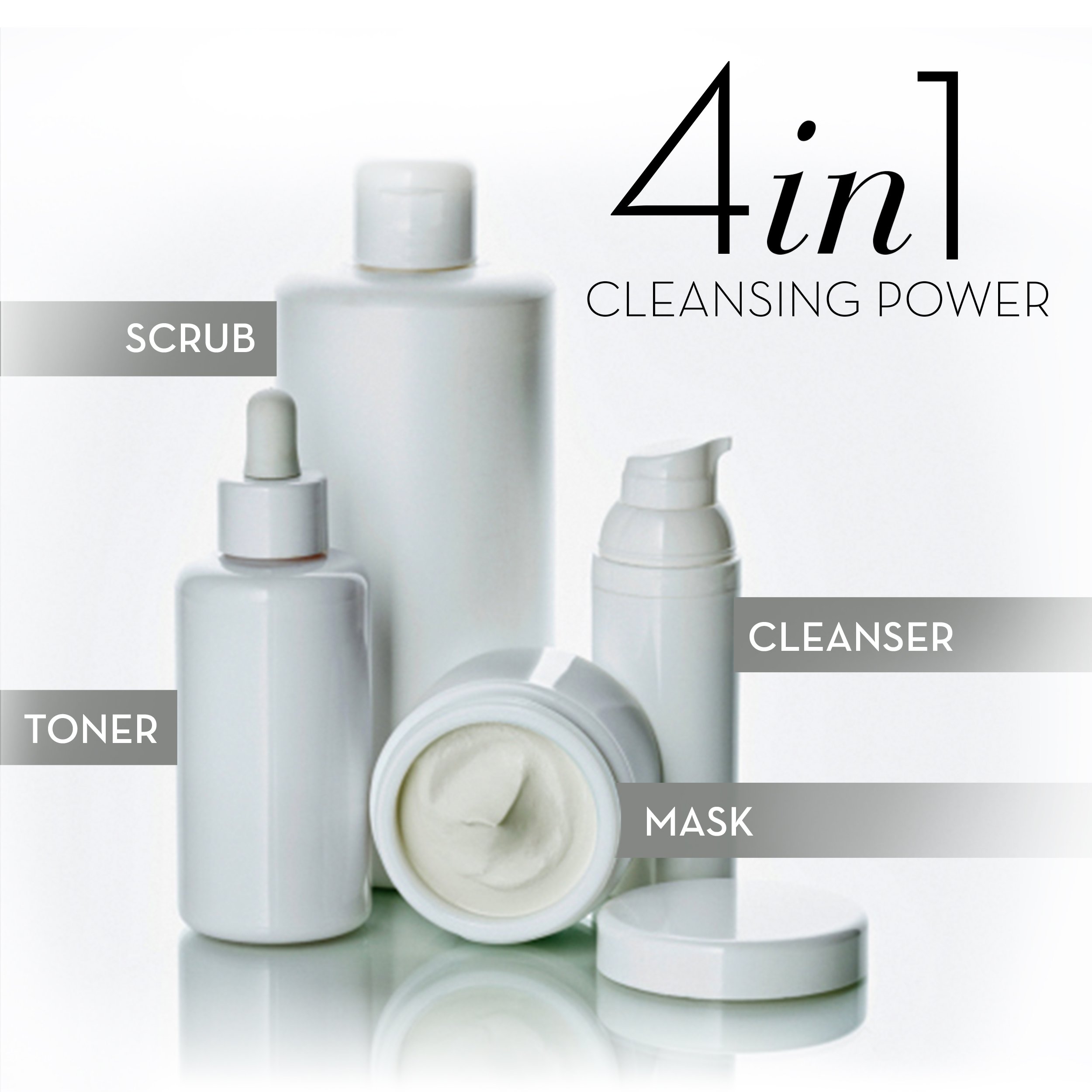 OLAY 4 in 1 panni per il viso quotidiani, normali, 66 ea (confezione da 2)