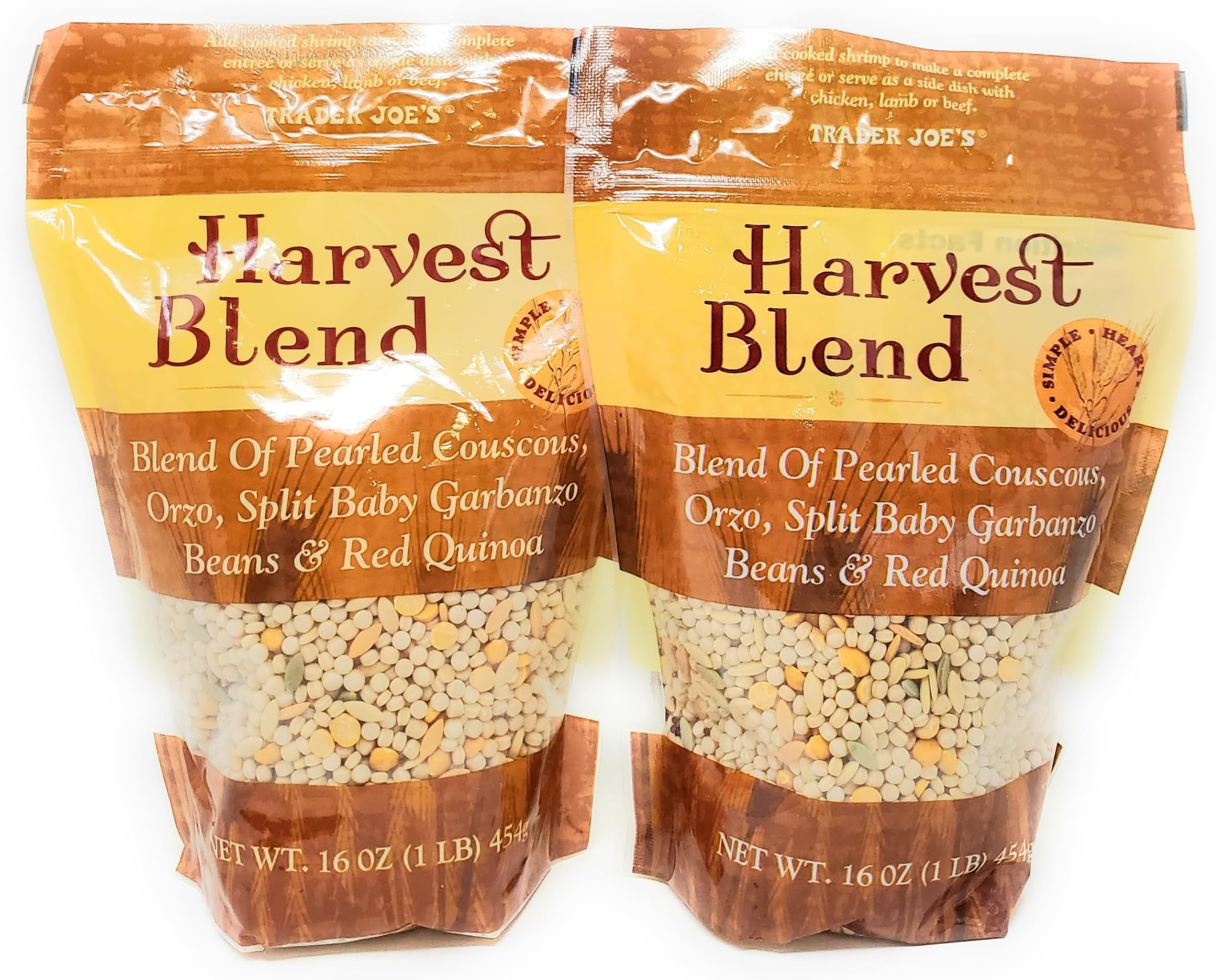 Generic Trader Joe's Harvest Grains Blend Net Wt. 16 oz/454g (Pack of 2)