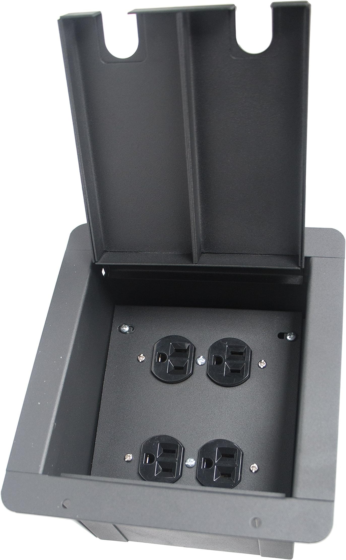 Amazon.com: Elite Core FB-Quad Recessed Floor Box | 2 Duplex AC ...