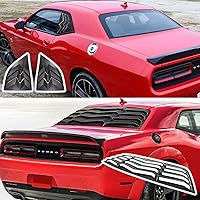 Vista 7 de Cubiertas para parabrisas trasero y lateral para Dodge Challenger 2008 2009 2010 2012 2013 2014 2015 2016 2017 2018 2019 2020 2021 2022 2023