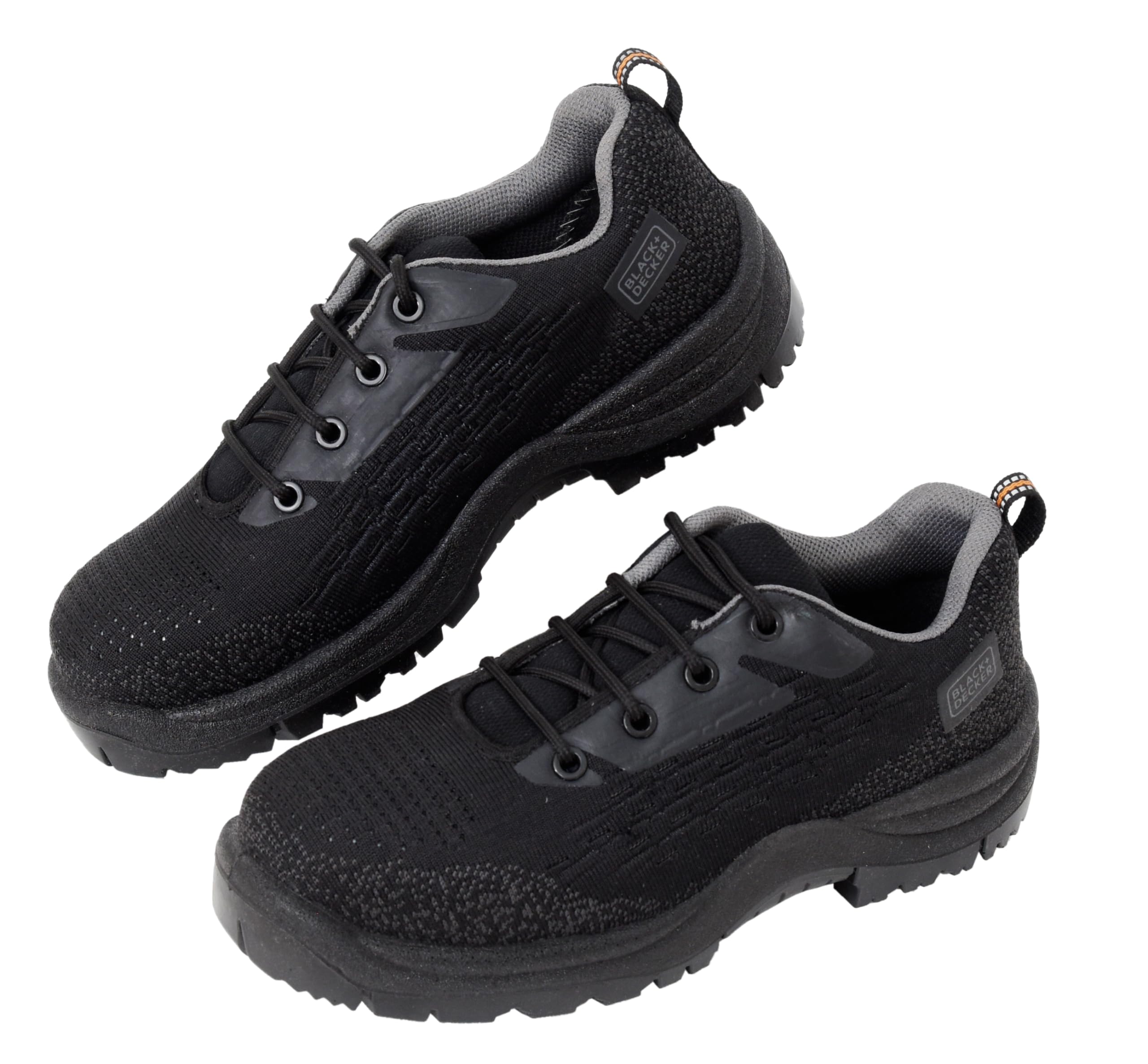 BLACK+DECKER Flyknit Black & Grey Sporty Design Safety Shoes for Men | Antistatic, Antislip & Lightweight | Single Density | Fiber Toe | BXWB0187IN-FN | Size-12 (B0CNLGJK7N) Amazon Price History, Amazon Price Tracker