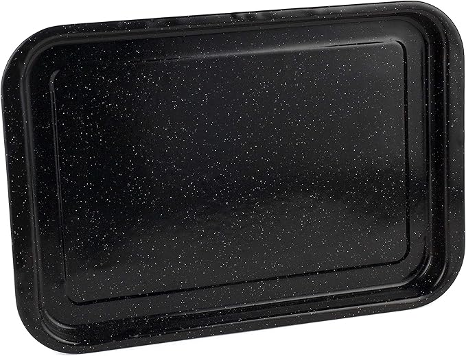 Russell Hobbs CW11471 Romano Vitreous Enamel 36 cm Roasting Baking Tray, EasyClean