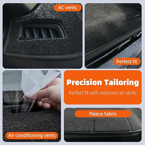 Miniatura 6 de KEYOOG Cubierta del tablero de instrumentos para Hy-undai Sonata 2014-2011 (para conducción a la izquierda), alfombrilla antirreflejos, protector