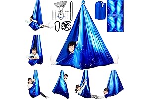 Double Layer Cuddle Swing for Sensory Input and Calming Therapy