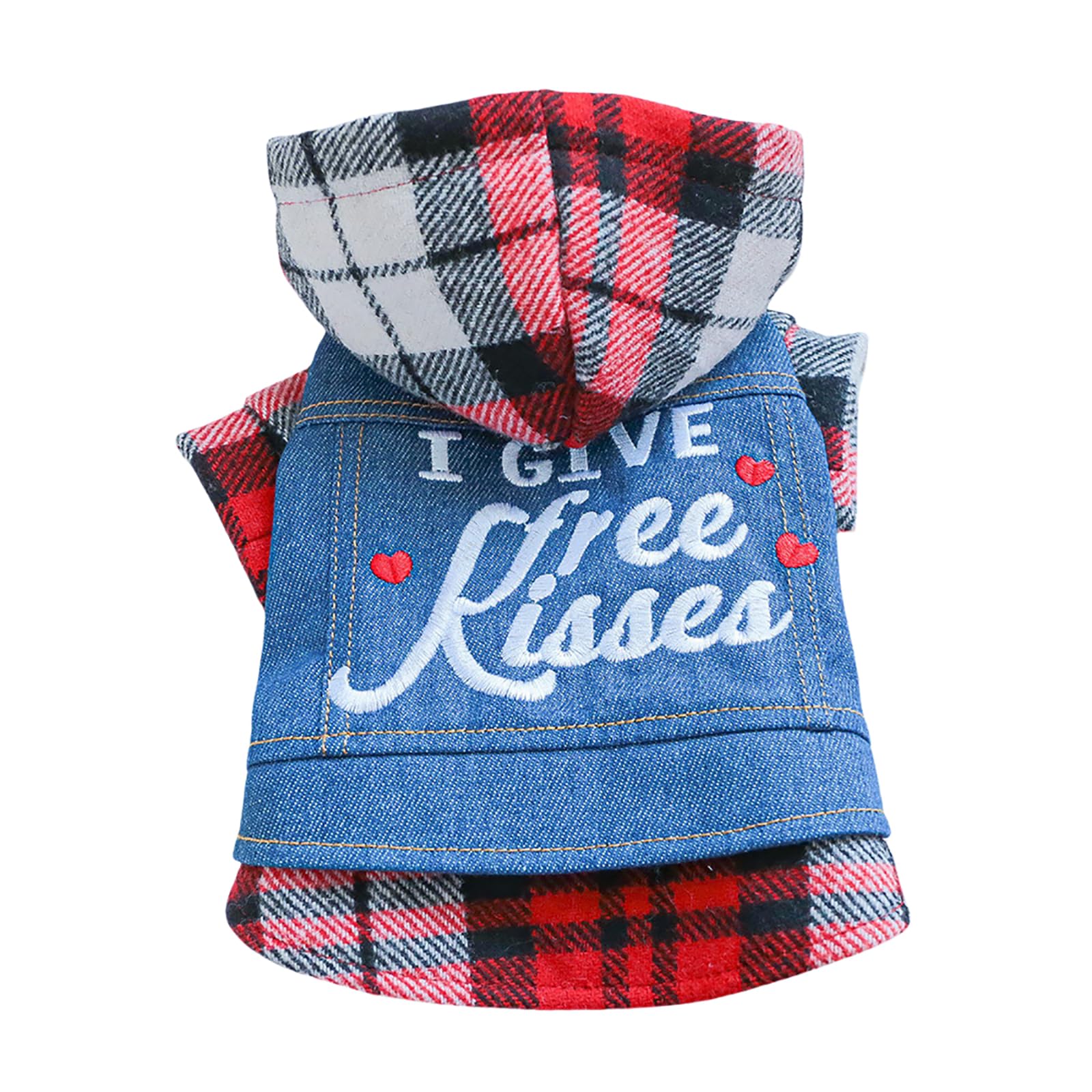 Dog Lapel Denim Vest Jacket Puppy Classic Jean Shirt Clothes Small Dogs Girl Boy Vintage Costume Dog Cat Stylish Denim Coats Chihuahua Yorkie Clothes