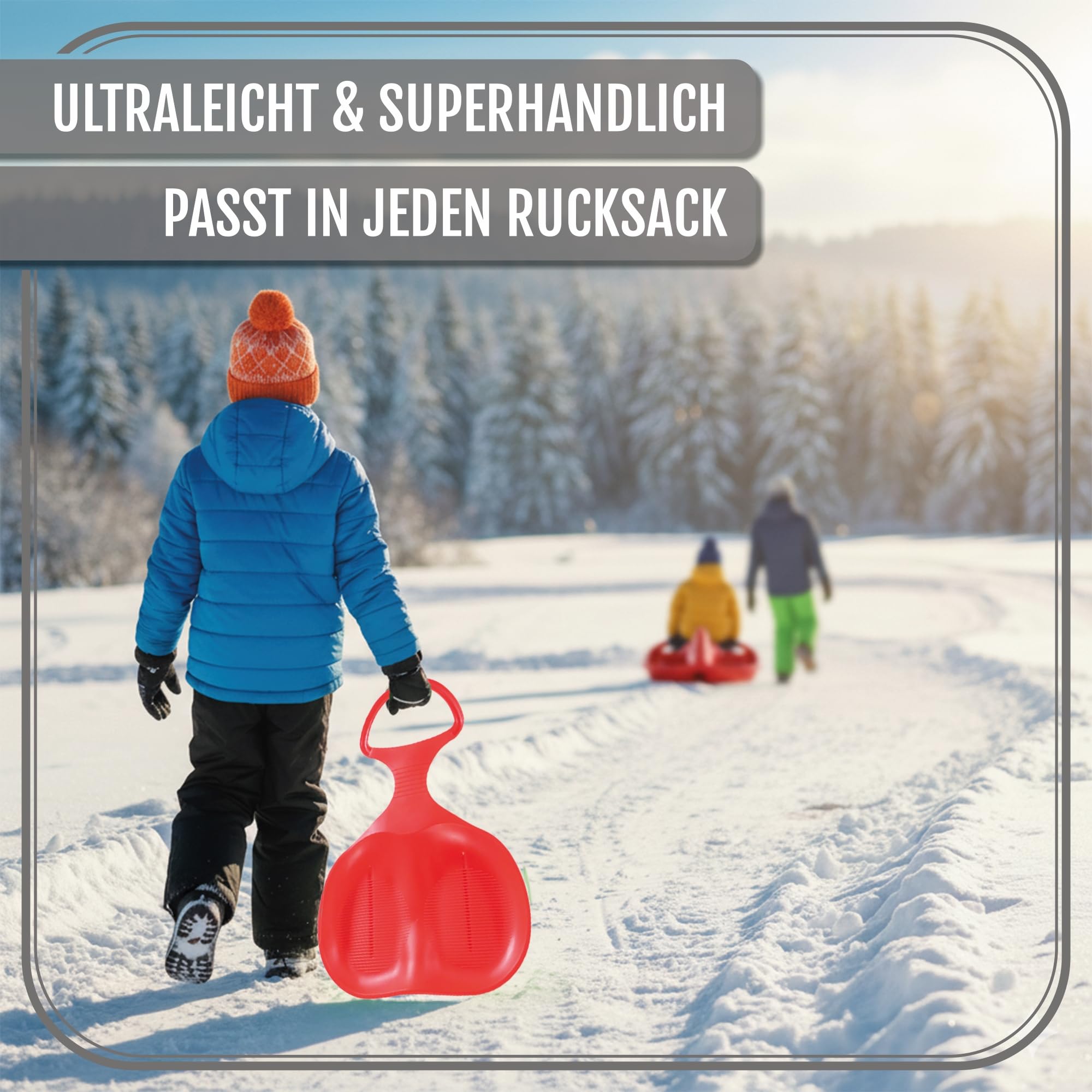 4er-Set Schneeschlittenbrett – Für Kinder Ab 1 Jahr – Rutschfest, Leicht, Stapelbar – In Blau, Grün, Rot & Gelb – Für Schnee, Gras & Sand 4er-Set Schneeschlittenbrett – Für Kinder Ab 1 Jahr – Rutschfest, Leicht, Stapelbar – In Blau, Grün, Rot & Gelb – Für Schnee, Gras & Sand