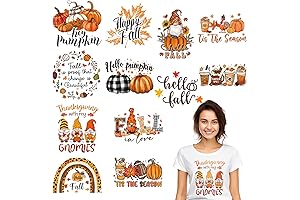 Fall Heat Press Decals for Easy DIY T-Shirt Designs