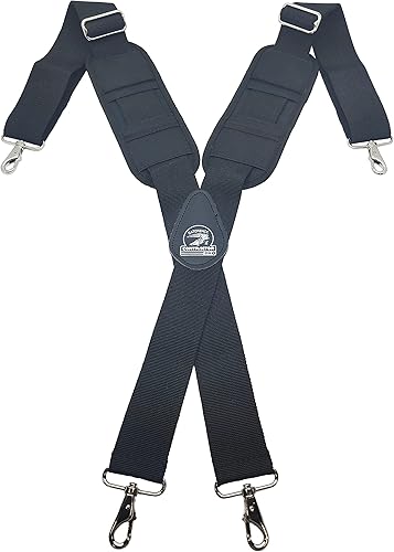 Gatorback Tirantes de canal de aire moldeados B606 con ganchos de resorte. Comodidad extrema y soporte para tu cinturón de herramientas. Fabricado disponible en Yaxa Colombia