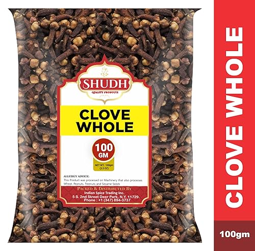 Miniatura 5 de Clove Whole (Laung) 200GM  Té de 7 onzas, bolas de pomandro y popurrí, seleccionado a mano  Origen indio