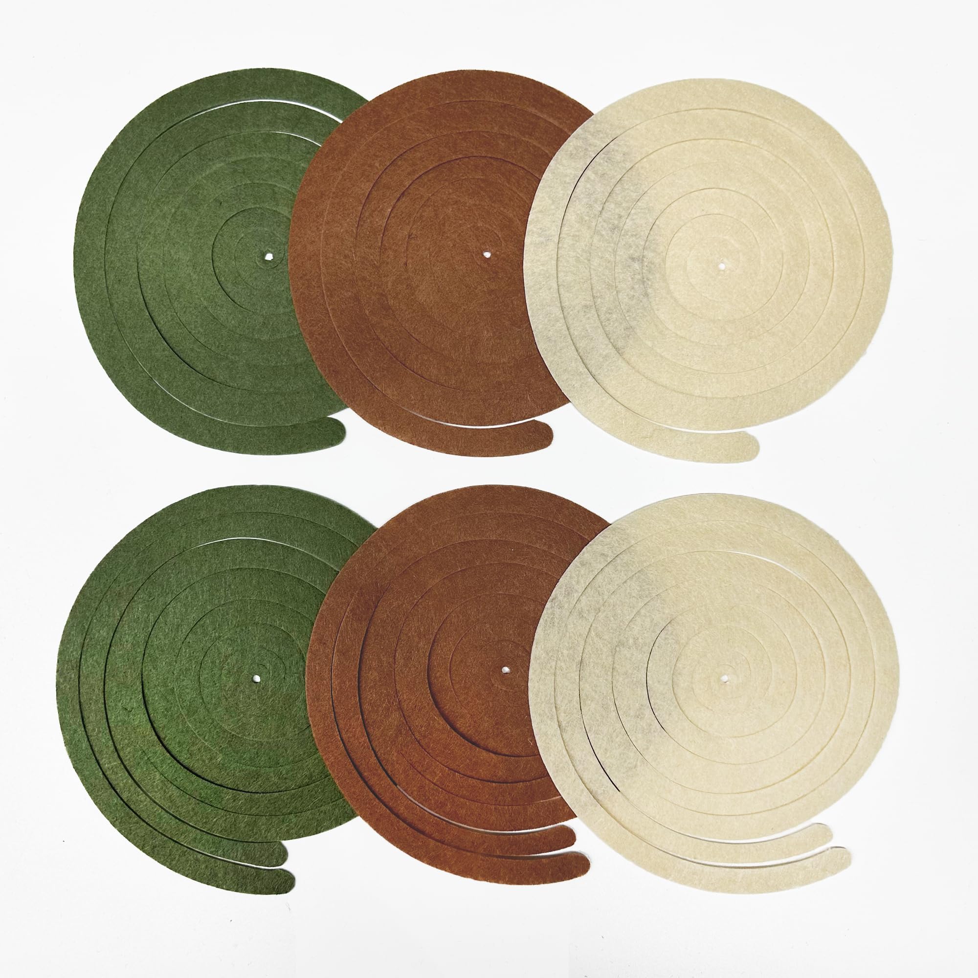 36 piezas de decoración de remolinos colgantes de selva, verde salvia, marrón, beige, guirnalda de techo en espiral para safari, selva, bosque, salvaje, un cumpleaños, neutro, baby shower, suministros