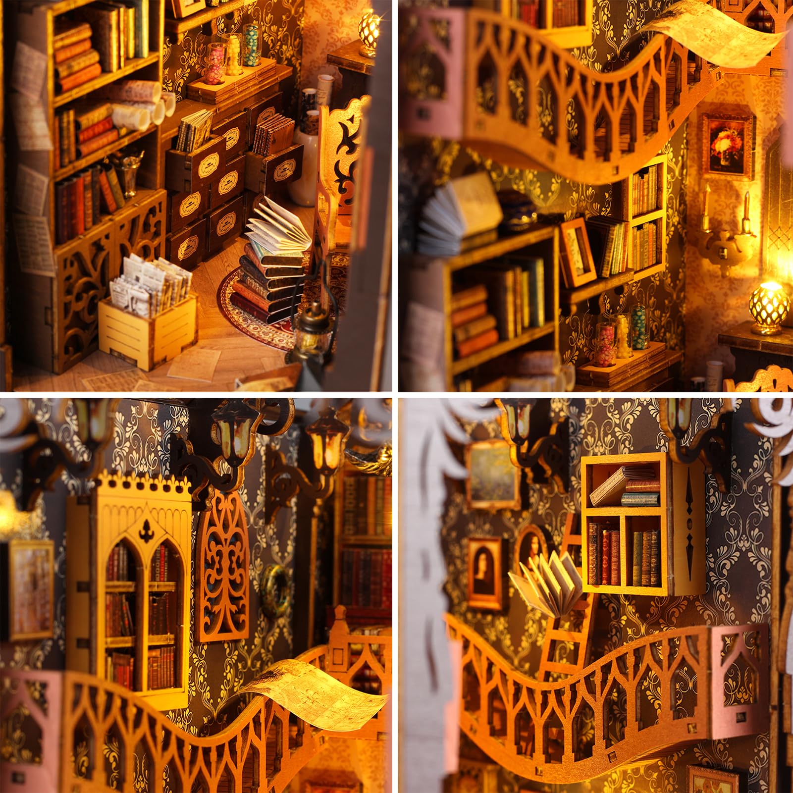 ミニチュア　ドールハウス　twinkle book mall Day 1 - Twilight Book Mall Model Build - YouTube