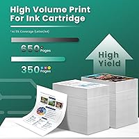 Vista 3 de GREENBOX Remanufactured Ink Cartridge 61 Replacement For HP61 61Xl Combo Pack For Envy 4500 5530 Deskjet 1512 1000 1010 2000 3050 3510 Officejet