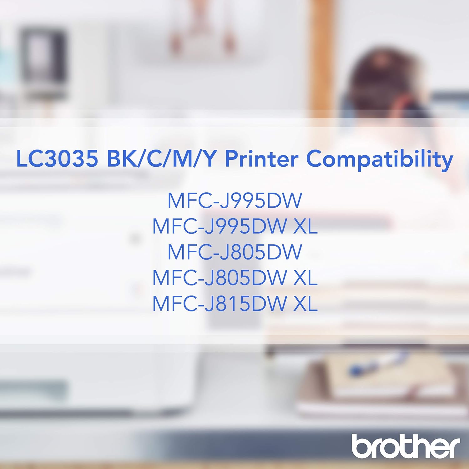 Best Deal Cheap 🛒 Brother Genuine LC3035BK, Single Pack Ultra High-Yield Black INKvestment Tank Ink Cartridge, Page Yield Up to 6,000 Pages, LC3035, Amazon Dash Replenishment Cartridge