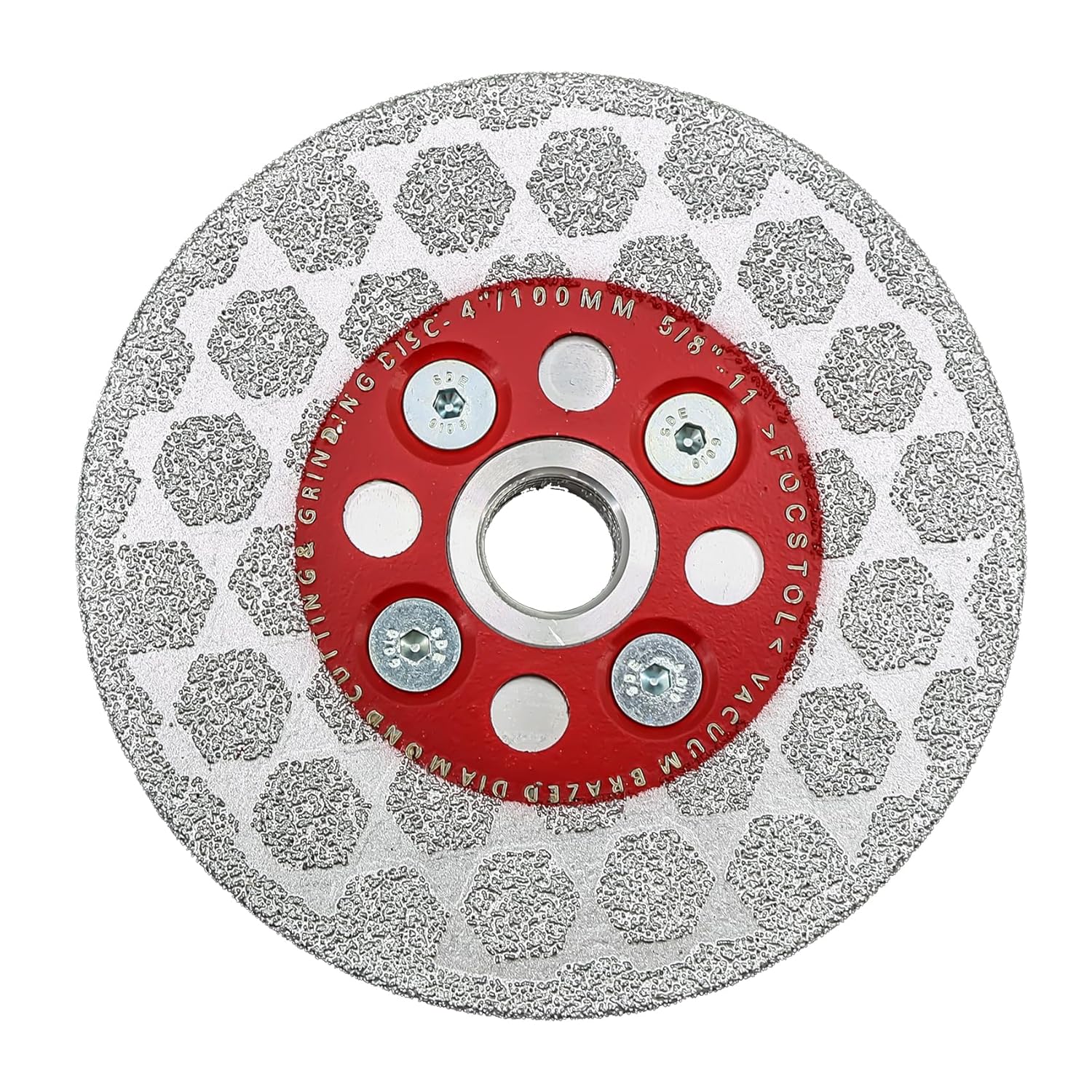 FOCSTOL Diamond Cutting Grinding Disc - 4.5 Inch(115mm) Tile Cutting Blade for Porcelain Ceramic Tile Marble Quartz for Angle Grinder