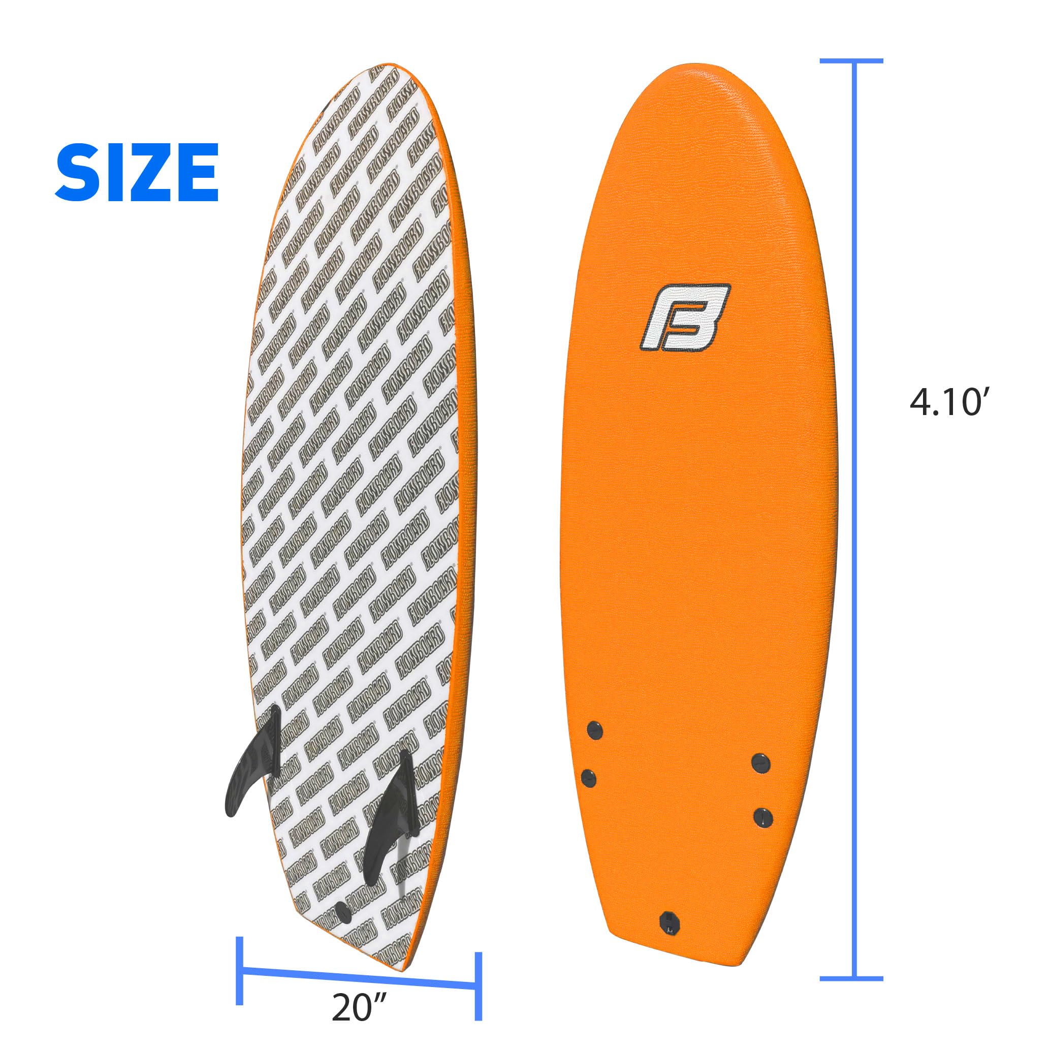 FUNBOARD - Tabla de surf de espuma para principiantes