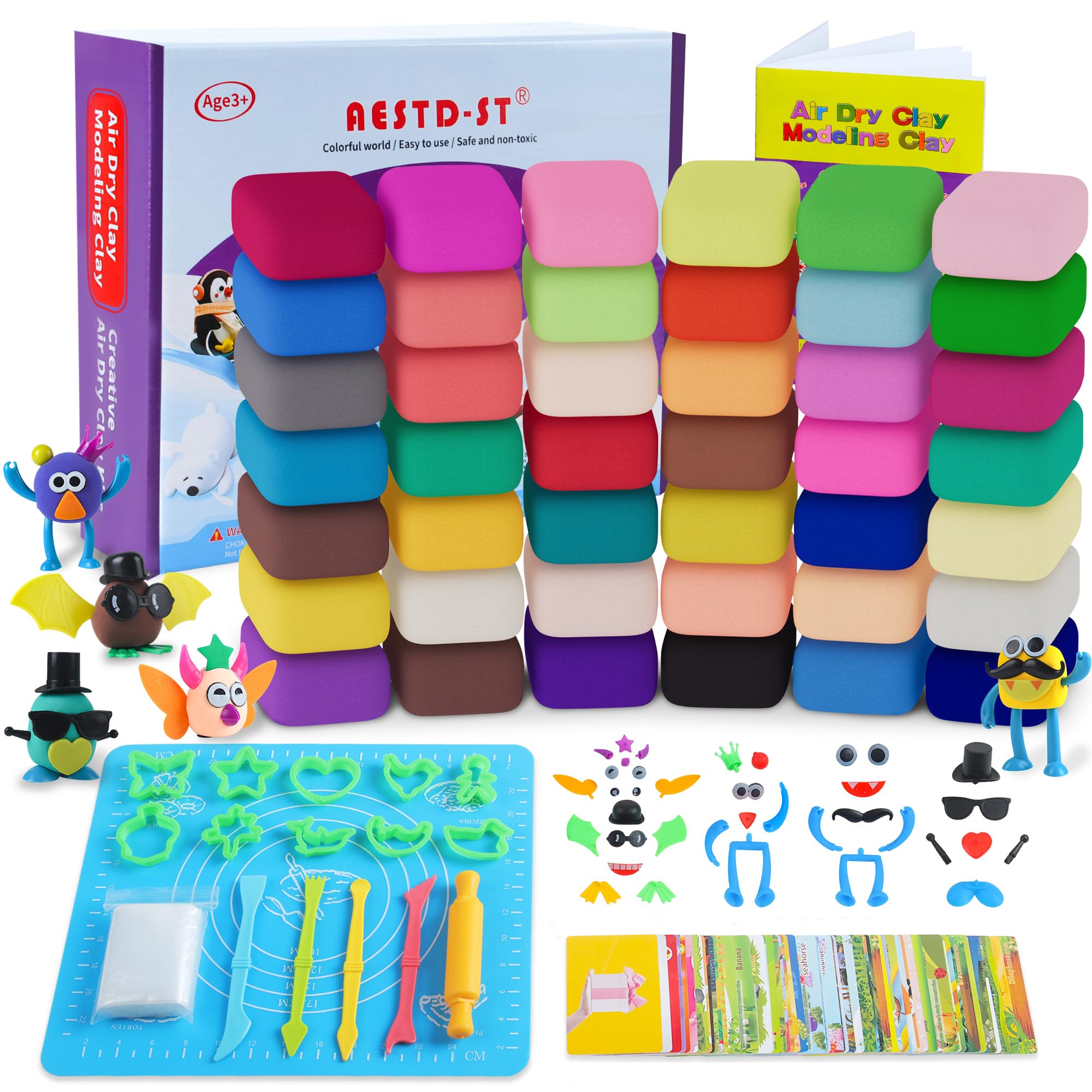 42 Color Air Dry Clay