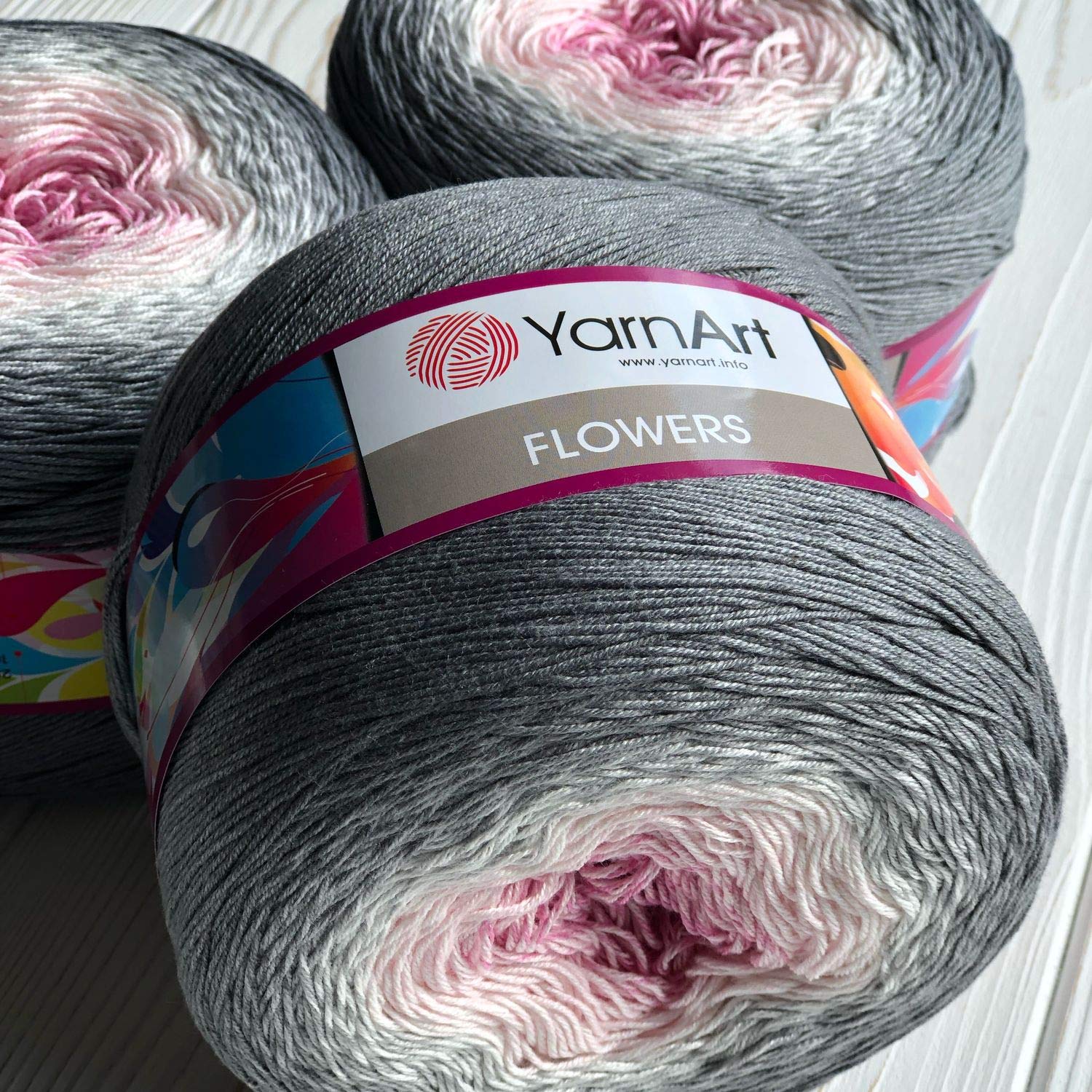 YarnArt El Örgü İpi FLOWERS, 293, 2x250 gr