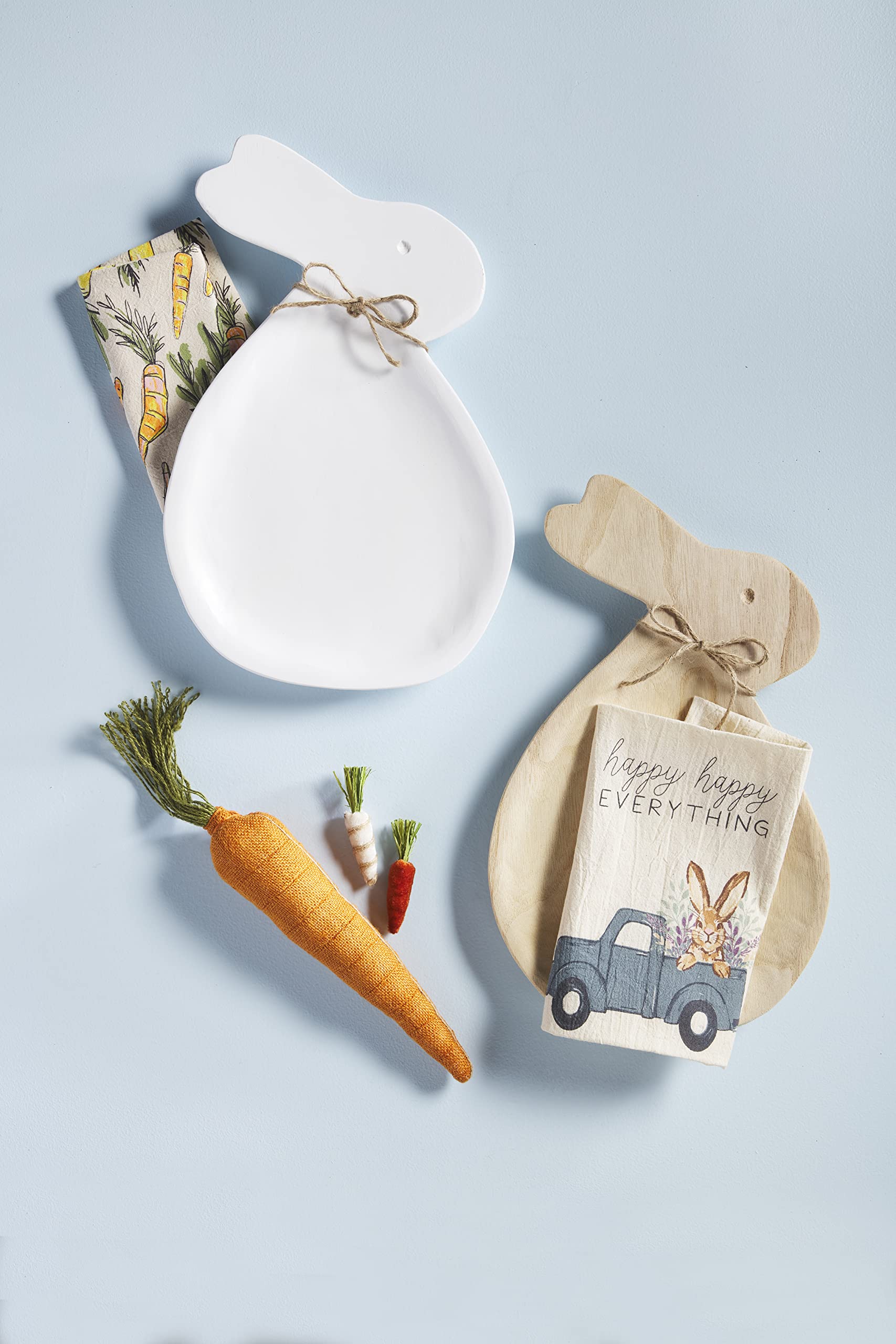 Mud Pie Circa Plateau Divisé, Blanc, 32 Cm De Diamètre | Base Pour