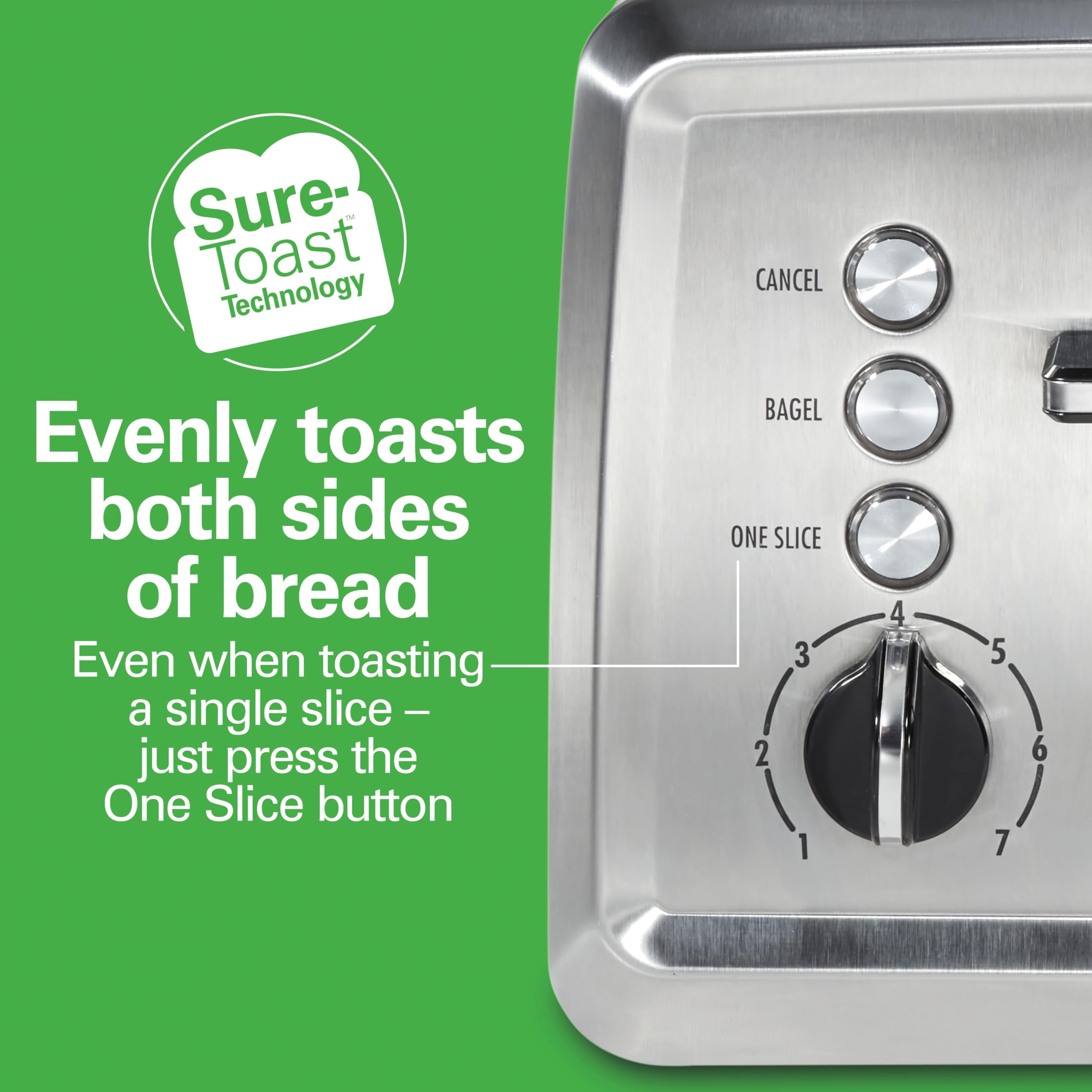 Hamilton Beach 4 Slice Toaster - Extra Wide Slots -2