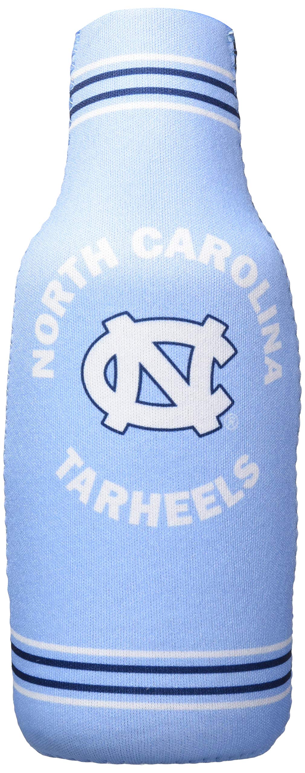 Logo Brands NCAA North Carolina Tar Heels Bottle Coozie, One Size, Team Color