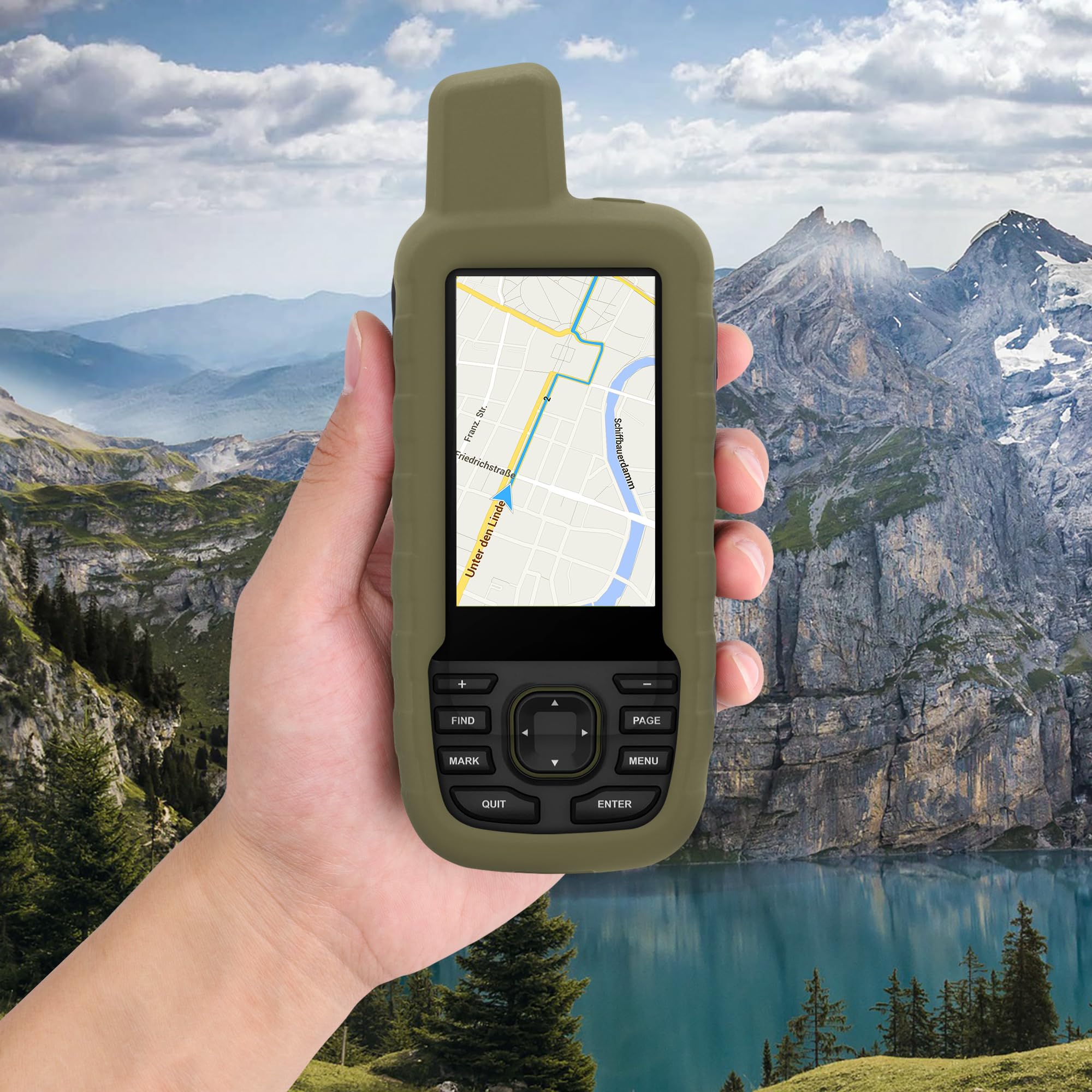 Zshion Screen Protector Compatible With Garmin GPSMAP 66i 66s 66st 66sr