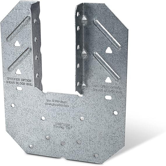Simpson Strong Tie H10A 18Gauge Hurricane Bracket, Brackets Amazon