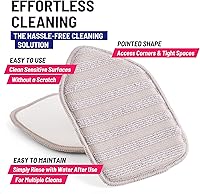 Vista 4 de Moku Home Paquete de recambio 3 en 1 para el cepillo de limpieza de ducha Moku Home (1 cepillo de cerdas, 2 esponjas y 2 almohadillas de microfibra)