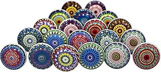 Ceramicworlds 20 Pieces Vintage Ceramic Multi...,