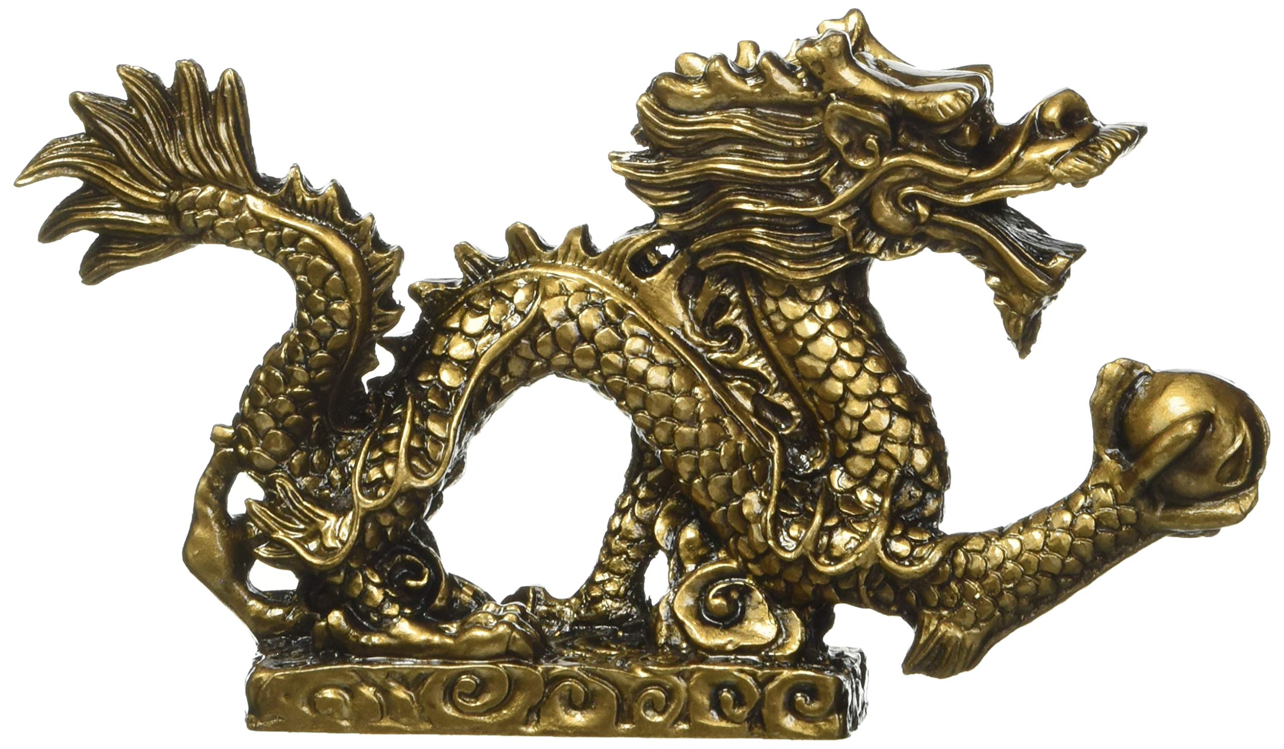 Feng Shui Dragon Luck & Success/feng Shui Resin Dragon Statue Sculpture