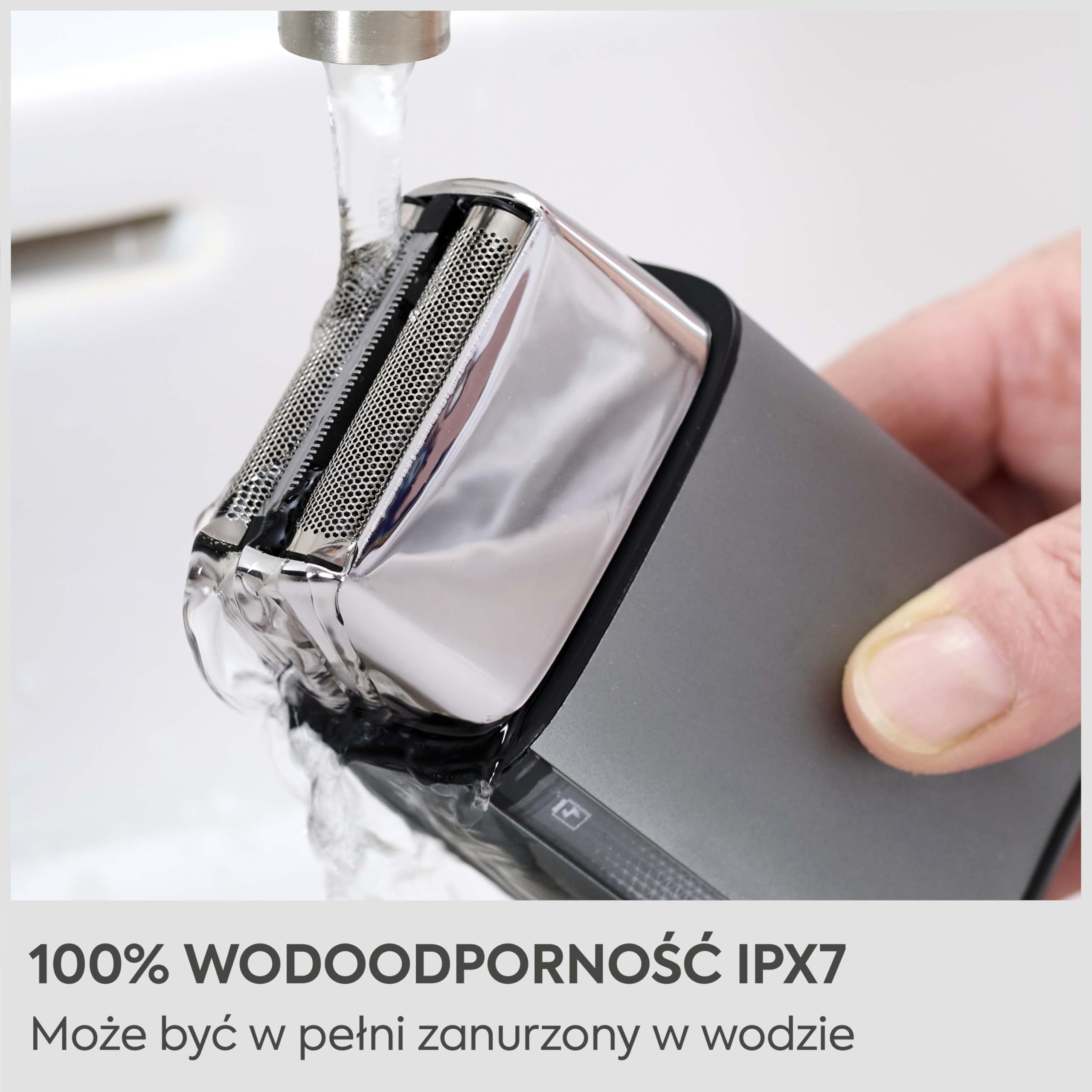 Golarka BaByliss Super‑X z podwójną folią dla mężczyzn – Ultra gładkie wykończenie, podwójne folie ze stali japońskiej, bezprzewodowa lithium‑ion, Wet & Dry IPX7, ładowanie USB‑C, FS996DE
