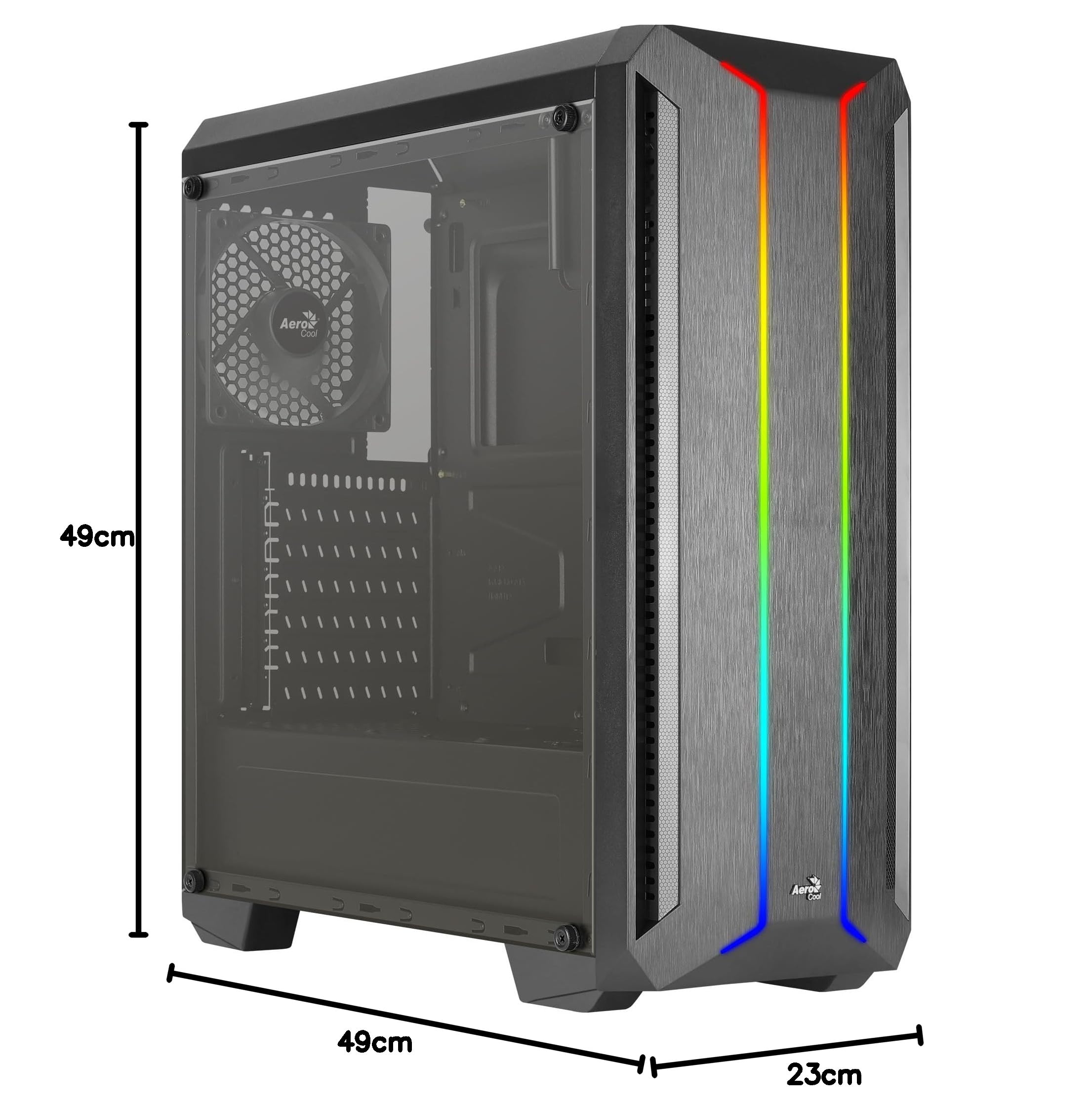 Aerocool CAJA PC PGS Skyline-A-BK-V1 FRGB