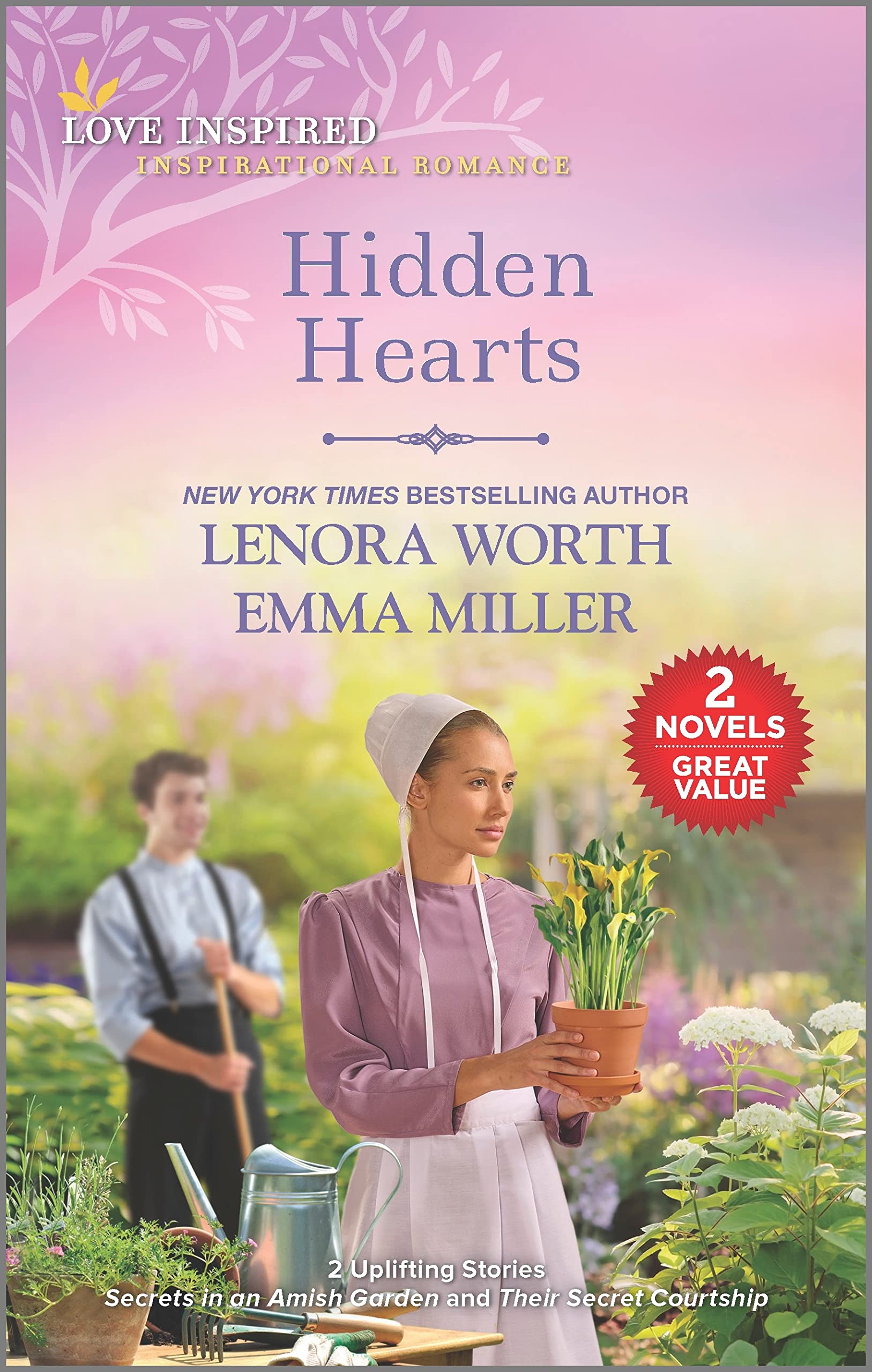 Buy HIDDEN HEARTS: Secrets in an Amish Garden / Their Secret Courtship (Love Inspired) — BookShops.in