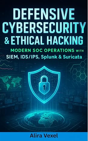 Defensive Cybersecurity & Ethical Hacking: Modern SOC Operations with SIEM, IDS/IPS, Splunk & Suricata
