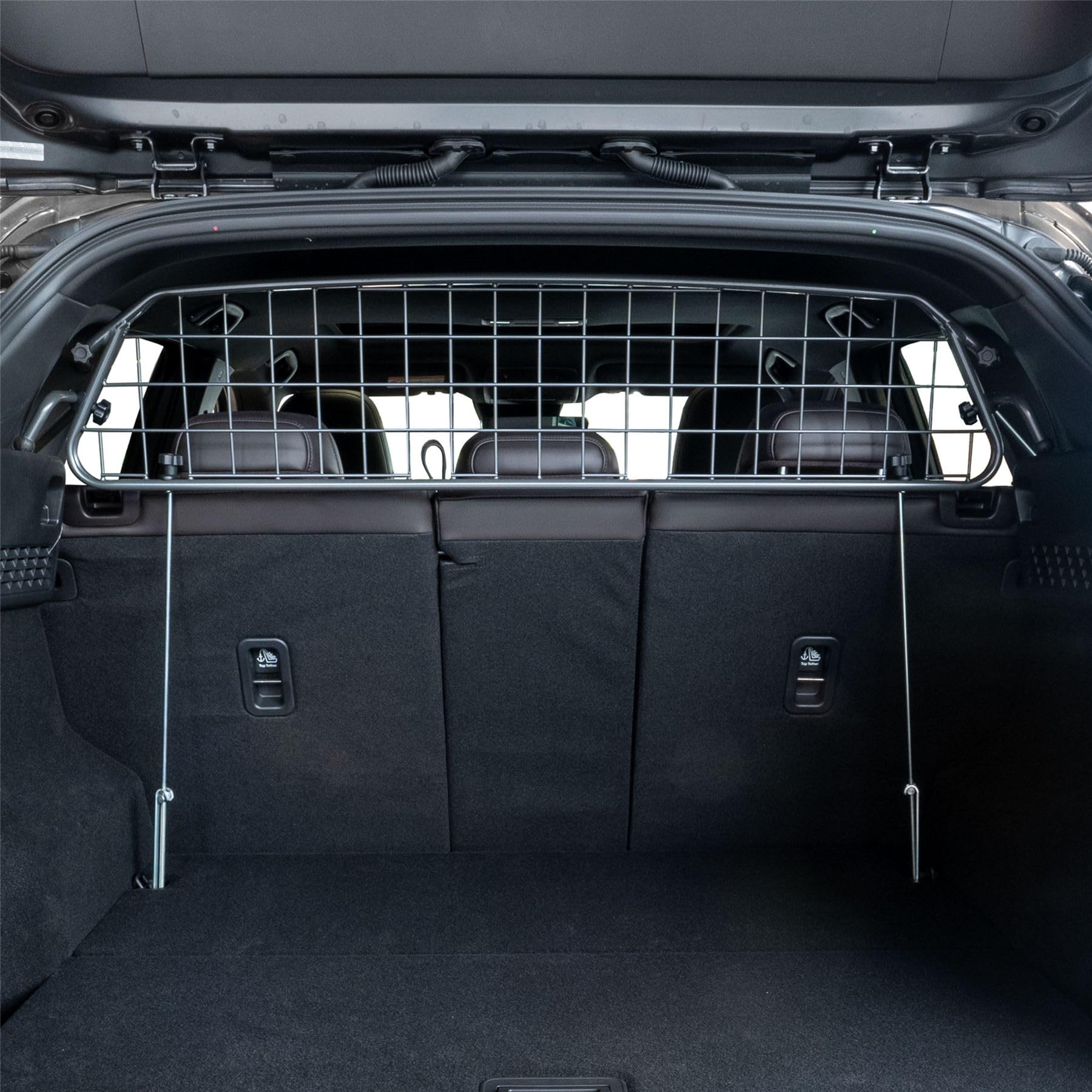 Travall Dog Guard Compatible with Mazda CX-5 Estate,SUV (2021-) Vehicle Specific Trunk Guard Tailored Fit Luggage Barrier Load Separator Heavy Duty Powder Coated Steel Pet Barrier