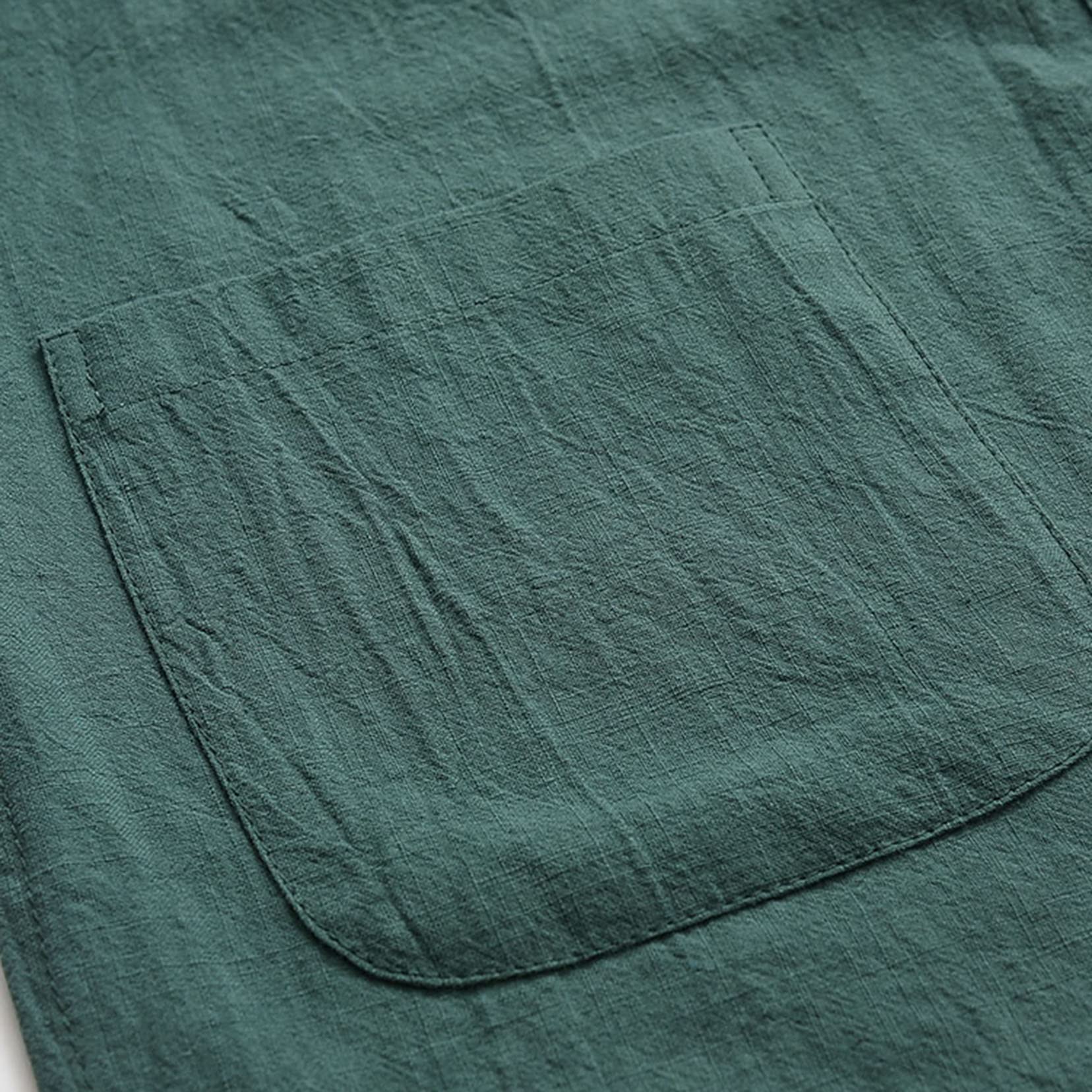 Tradycyjny mundur sztuk walki Męski bawełniany garnitur Tai Chi z krótkim rękawem i spodniami, wielokolorowy, wiele rozmiarów(Blue,XL)