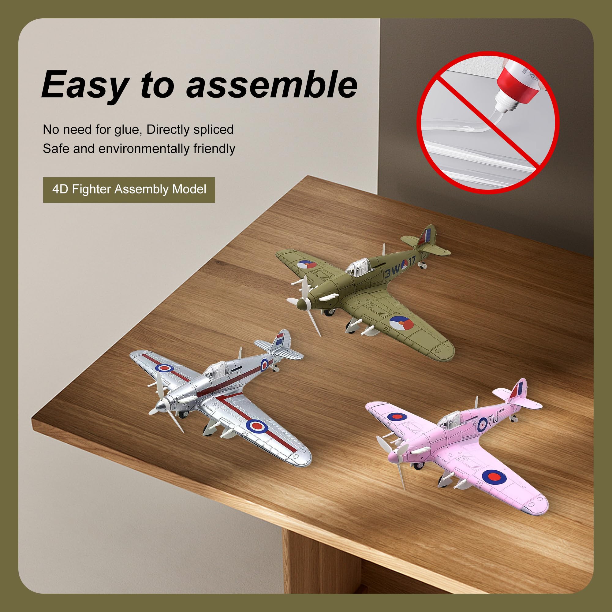 Amazon.co.jp: gzpynsgaoh ホーカーハリケーン 1:48 モデル飛行機