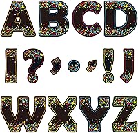 Vista 26 de 150 PIEZAS Gran Juego de Letras de 17,8 cm para Tablón de Anuncios, Letras de Alfabeto Marino para Tablón de Anuncios de Clase, una Gran Ayuda