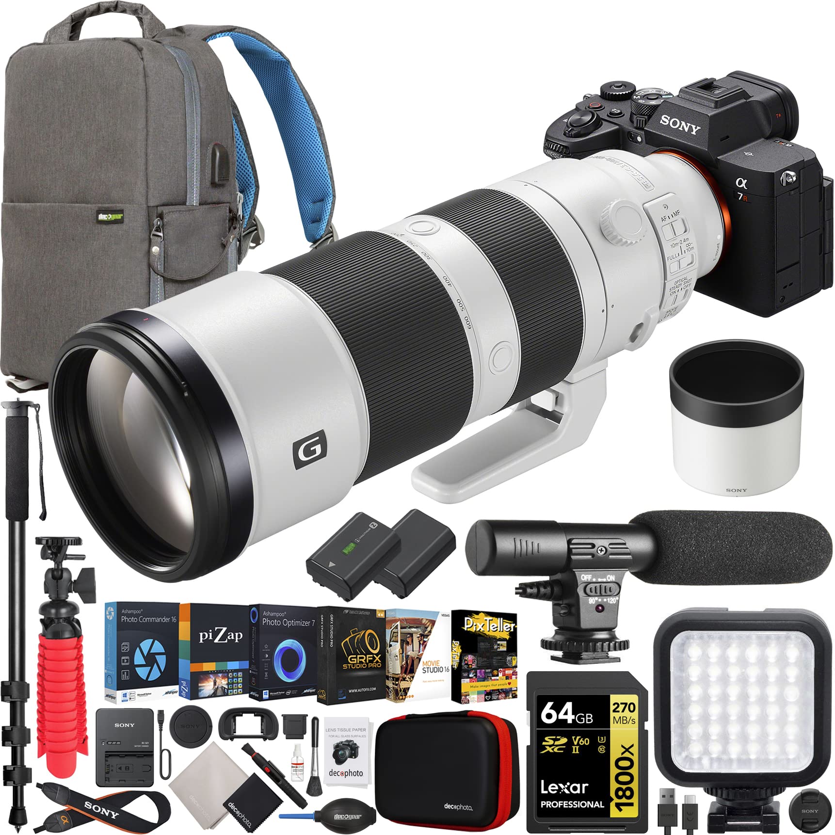 Amazon.com : Sony a7R V Full Frame Mirrorless Camera Body with FE