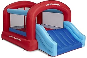 Radio Flyer Inflatable Bounce House for Toddlers: Backyard Bouncer with Air Blower